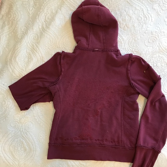 Billabong wine embroidered zip up jacket - Picture 4 of 8